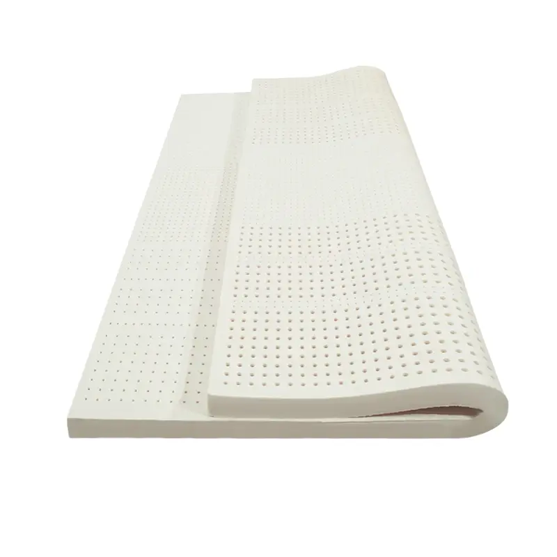 King size 7-strefowy materac z płaskim lateksem